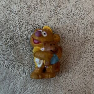 Vintage Applause Muppet Babies PVC 2" Baby Fozzie Bear Figure